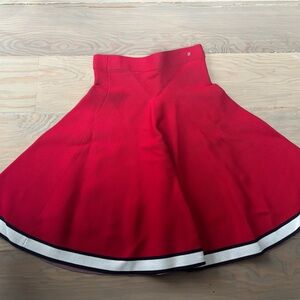 Gorgeous red flare skirt